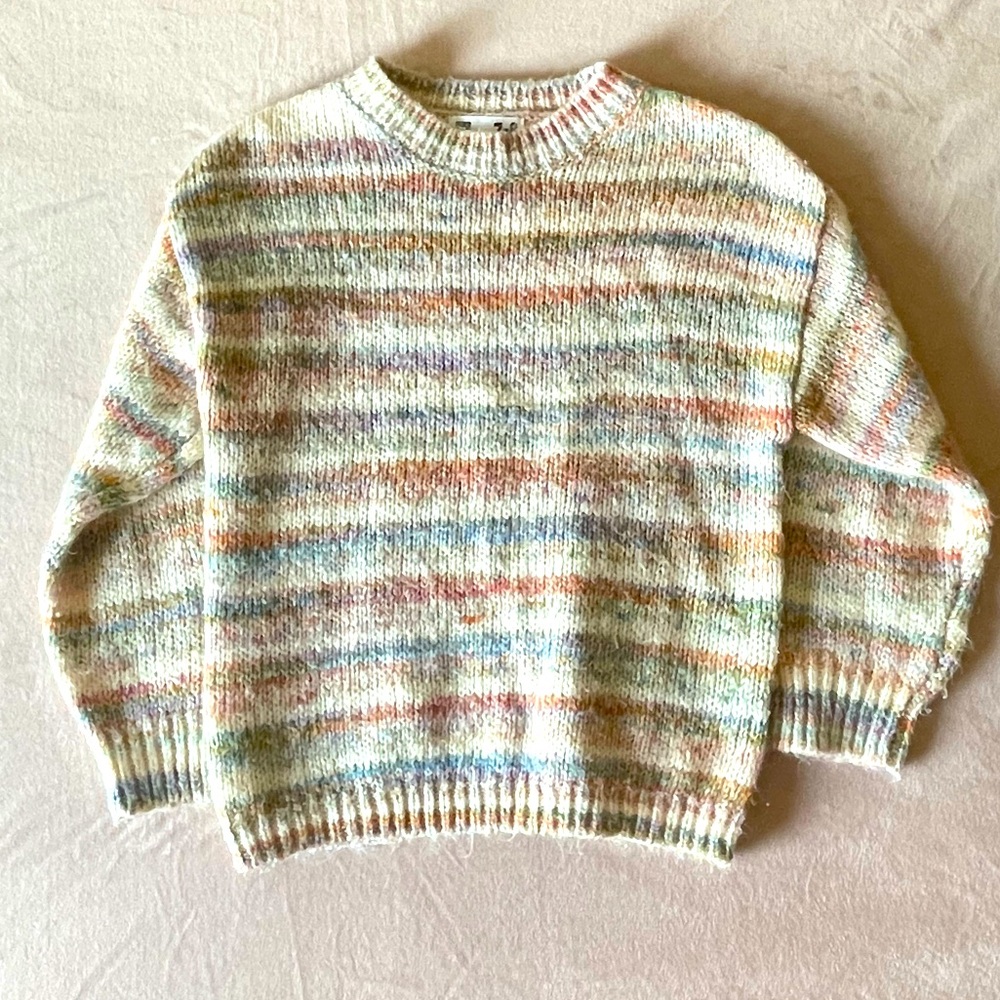 Warm cotton sweater